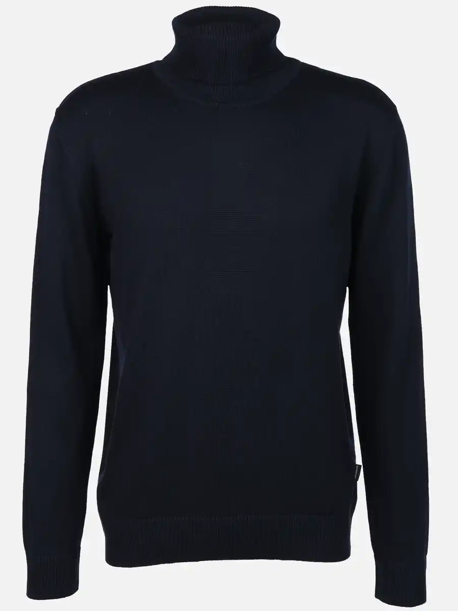 Bild 1 von Herren Feinstrickrolli unifarben Blau