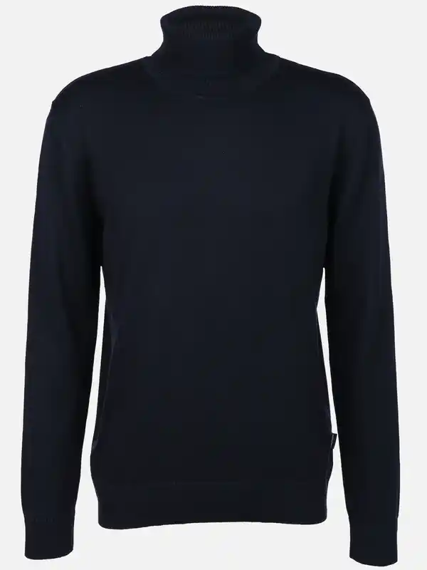 Bild 1 von Herren Feinstrickrolli unifarben Blau