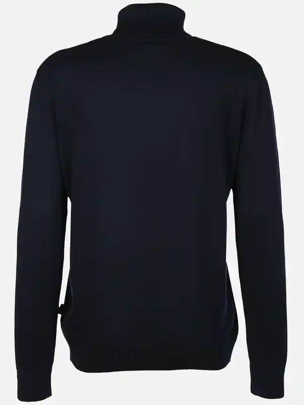 Bild 2 von Herren Feinstrickrolli unifarben Blau