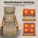 Bild 4 von Elektrischer Massage-Schaukelstuhl, ca. 126 x 64 x 81 cm - Hellbraun
