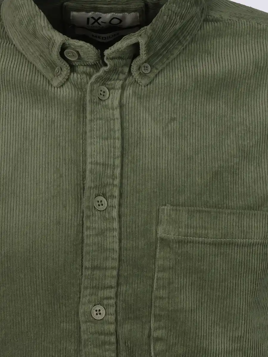 Bild 3 von Herren Cordhemd Grün