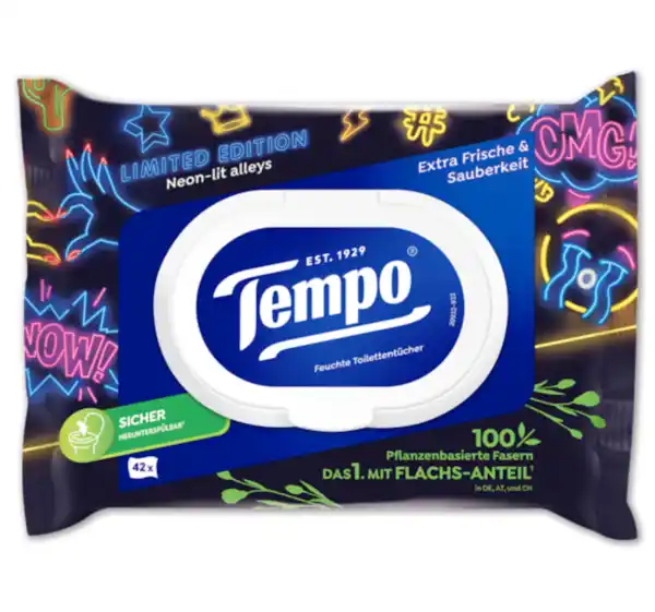 Bild 1 von TEMPO Feuchtes Toilettenpapier*