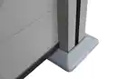 Bild 4 von WPC-Sichtschutzzaun Valla - mit Aluminium-Design 1x Element + 2x Pfosten - Grau