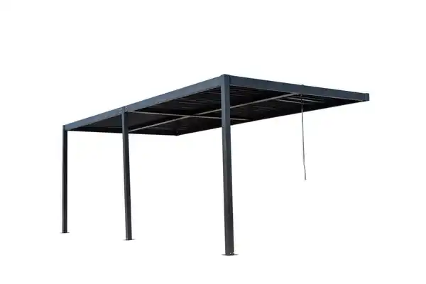 Bild 1 von Bioklimatische Wandpergola, ca. 300 x 600 x 225 cm - Anthrazit