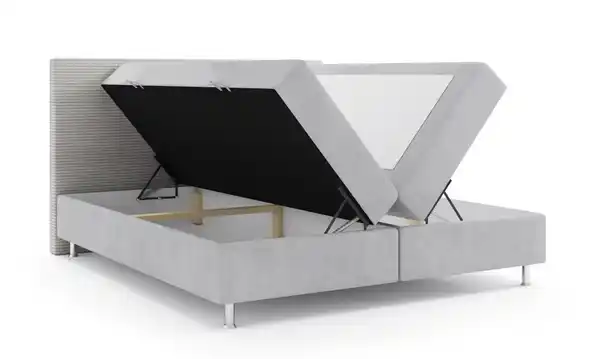 Bild 4 von Boxspringbett RIO mit Bettkasten, ca. 180 x 200 cm - Schwarz