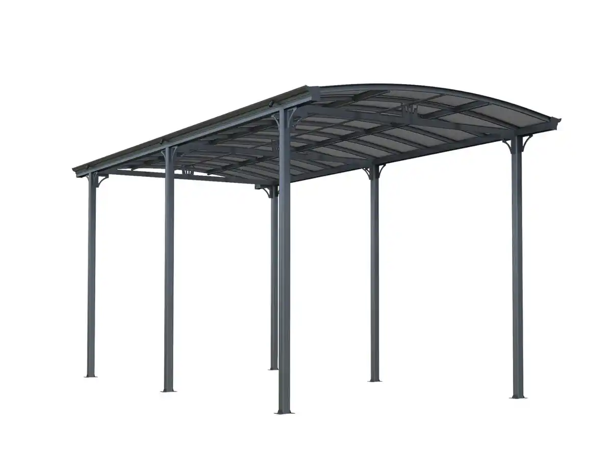 Bild 1 von Wohnmobil Carport aus Aluminium, ca. 760 x 360 x 360 cm - Anthrazit