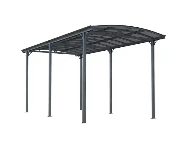 Bild 1 von Wohnmobil Carport aus Aluminium, ca. 760 x 360 x 360 cm - Anthrazit