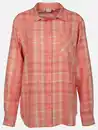 Bild 1 von Damen Flanellbluse mit Karos Orange