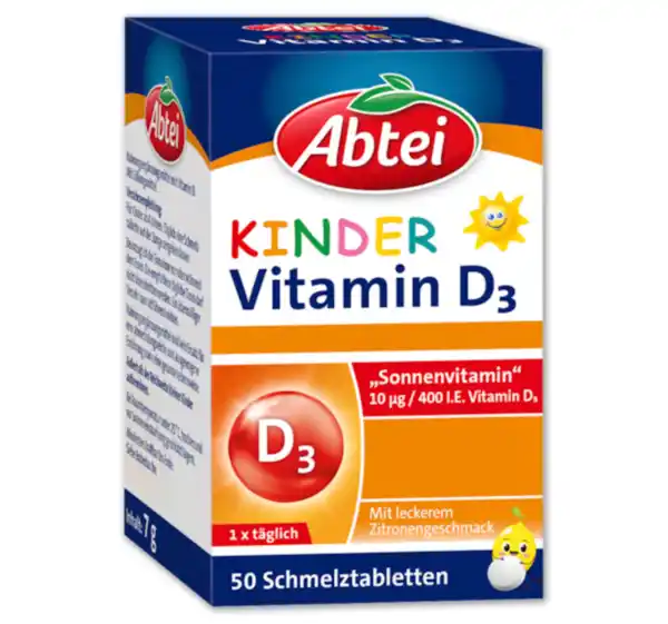 Bild 1 von ABTEI Kinder Vitamin D3*