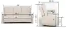Bild 4 von Happy Home Elektr. Relaxsofa-Set HSS15-BEI