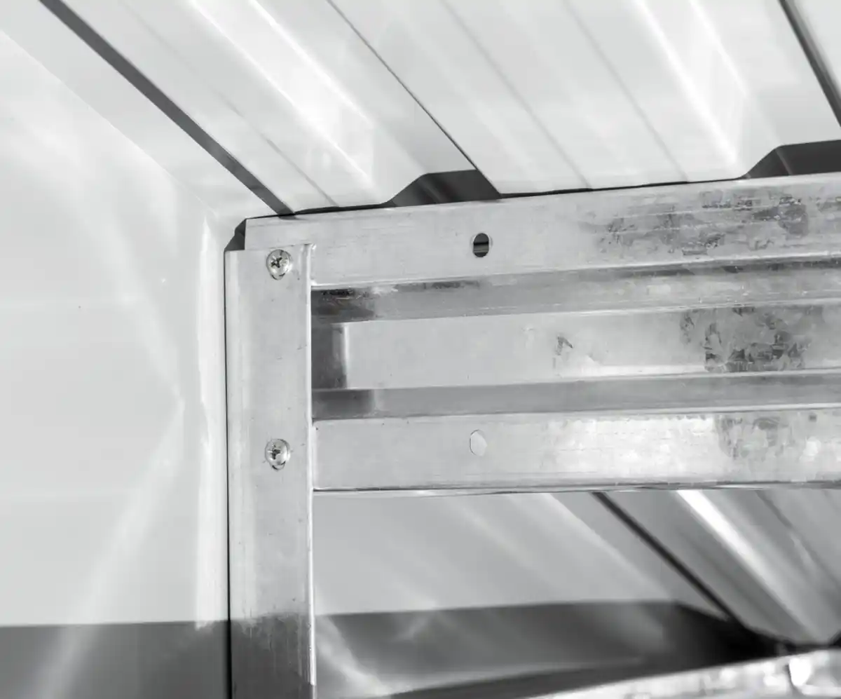 Bild 3 von Metallgerätehaus "San Marino", ca. 303 x 236 x 190 cm - Grau