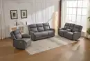 Bild 2 von Elektrische Relaxsofa-Set 3 tlg. - Grau