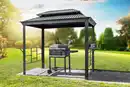 Bild 1 von Aluminium BBQ Pavillon , ca. 292 x 179 x 262 cm - Anthrazit