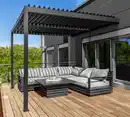 Bild 2 von Bioklimatische Wandpergola, ca. 300 x 360 x 225 cm - Anthrazit