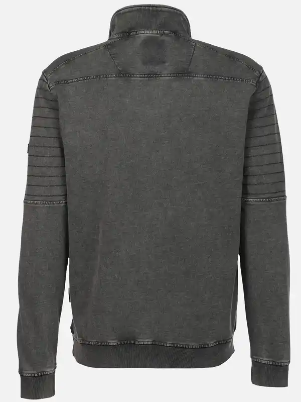 Bild 2 von Herren Sweattroyer in used Optik Silber