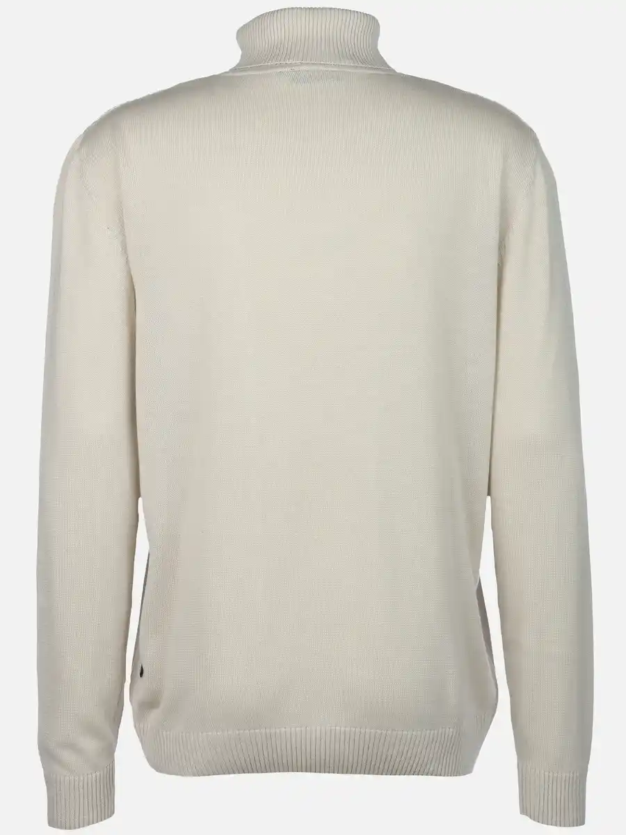 Bild 2 von Herren Feinstrickrolli unifarben Weiß