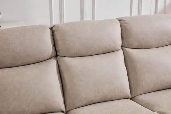 Bild 4 von Elektrische Relaxsofa-Set 3 tlg. - Hellbraun