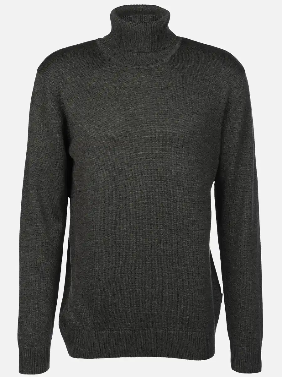 Bild 1 von Herren Feinstrickrolli unifarben Grau