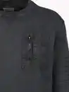 Bild 3 von Herren Sweatshirt mit Brusttasche Marine