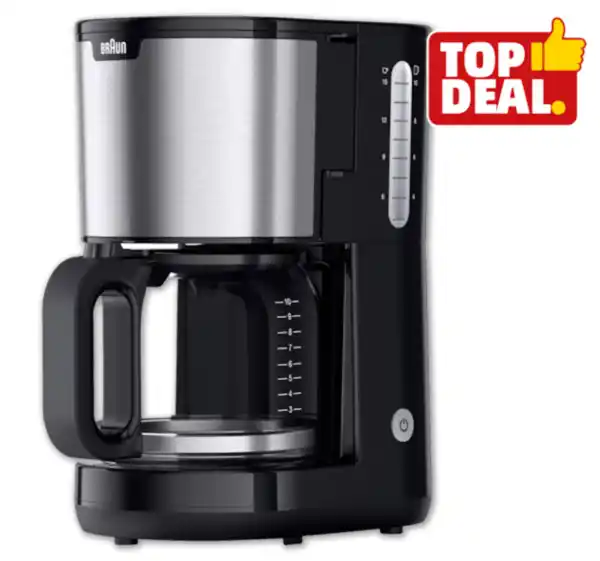 Bild 1 von BRAUN Kaffeemaschine KF1500 BK PURE SHINE*
