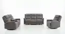 Bild 1 von Elektrische Relaxsofa-Set 3 tlg. - Grau