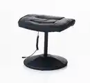Bild 4 von Massagesessel Relaxsessel mit Heizfunktion & Fußhocker - Schwarz