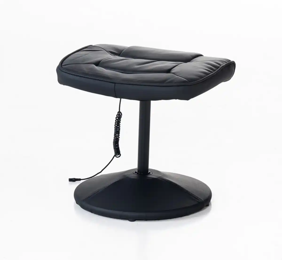 Bild 4 von Massagesessel Relaxsessel mit Heizfunktion & Fußhocker - Schwarz