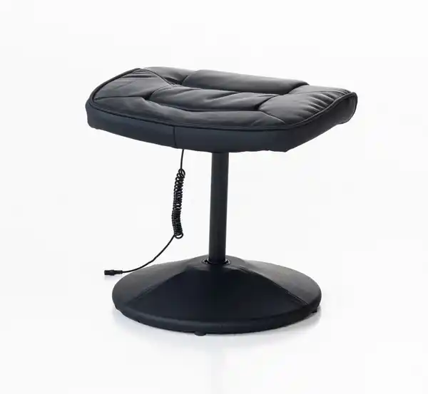Bild 4 von Massagesessel Relaxsessel mit Heizfunktion & Fußhocker - Schwarz