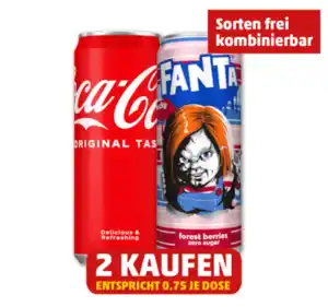 FANTA oder COCA-COLA*