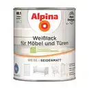 Bild 1 von Alpina Weißlack für Möbel und Türen seidenmatt 750 ml