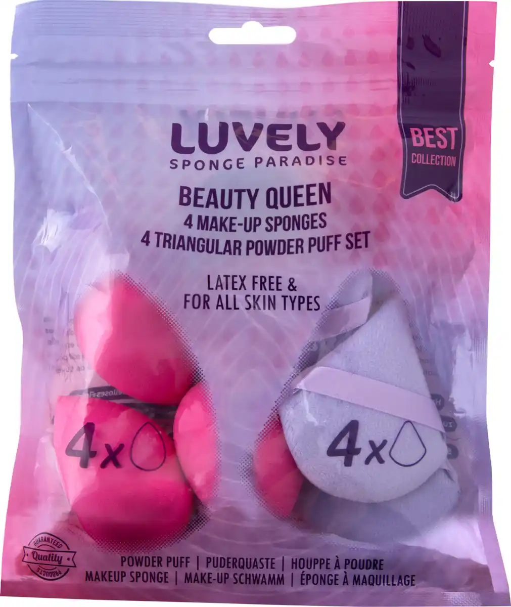 Bild 1 von Luvely Beauty Queen - Make-up Sponges & Triangular Powder Puffs