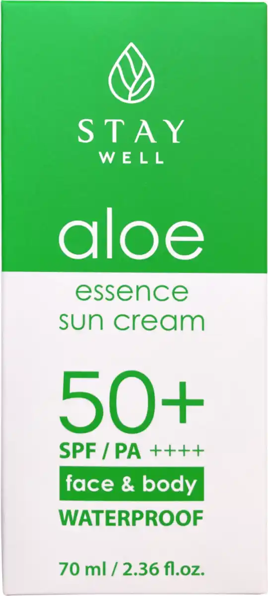 Bild 1 von STAY WELL Aloe Essence Sonnencreme LSF 50+, 70 ml