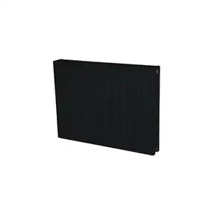 Universal-Kompaktheizkörper 'DK 22' schwarz 60 x 80 cm