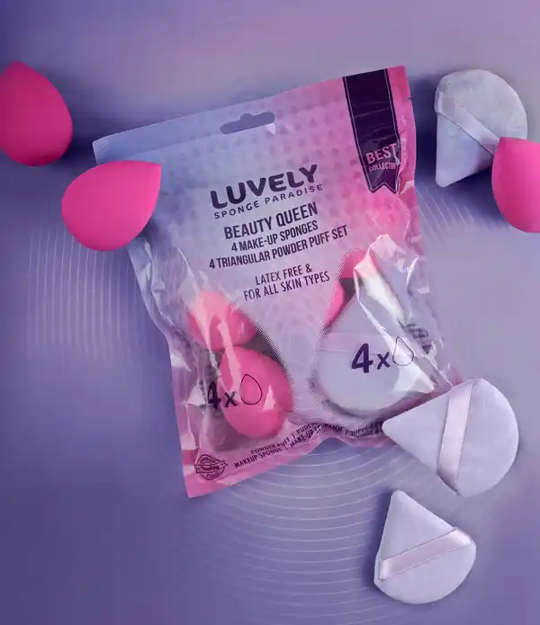 Bild 2 von Luvely Beauty Queen - Make-up Sponges & Triangular Powder Puffs