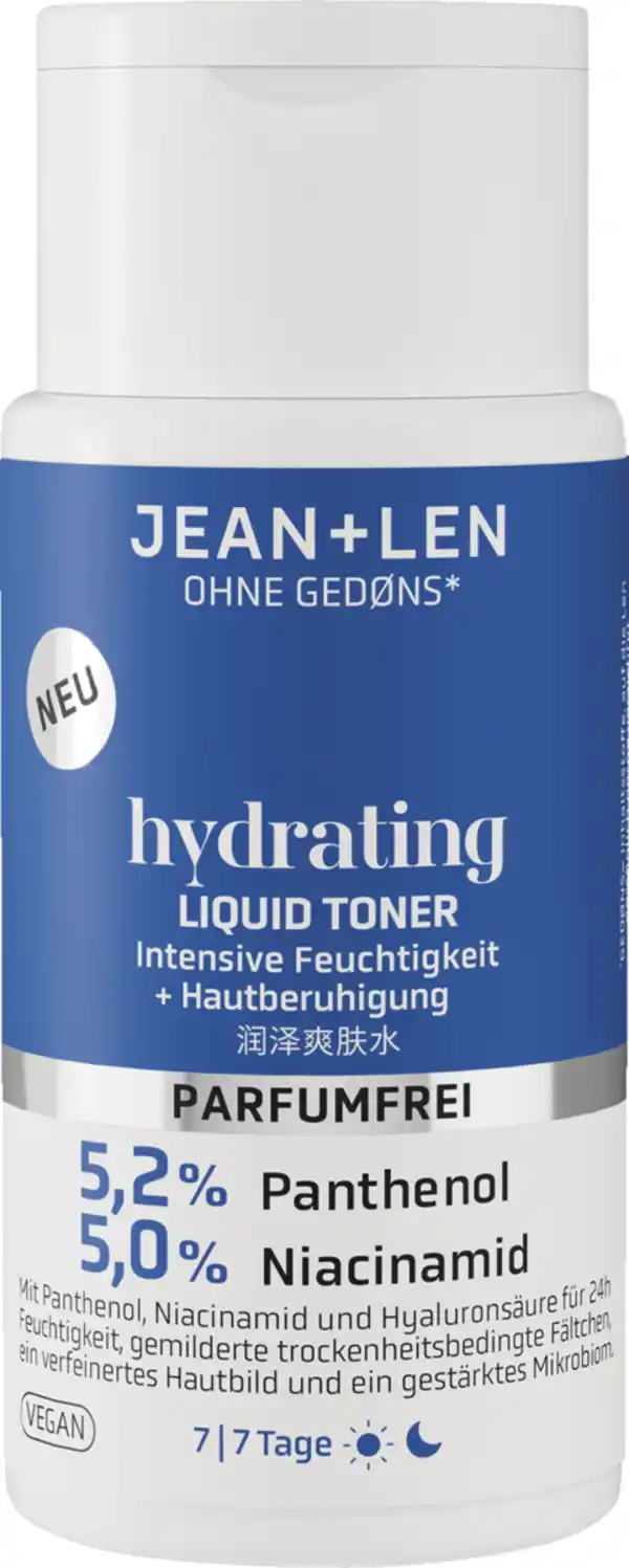 Bild 1 von Jean&Len Hydrating Liquid Toner Feuchtigkeit, 150 ml