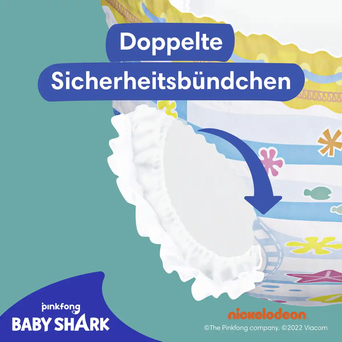 Bild 4 von Pampers Splashers Schwimmwindeln Gr. 5-6 (14+ kg) 10 Stück