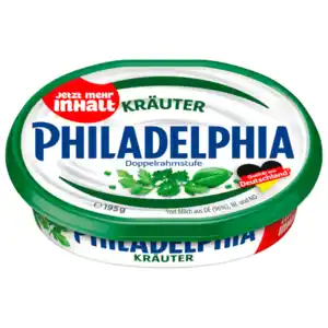 Philadelphia Kräuter Doppelrahmstufe 195g