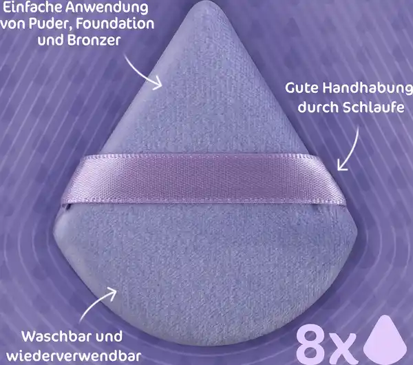 Bild 2 von Luvely Beauty Diva - Triangular Powder Puffs