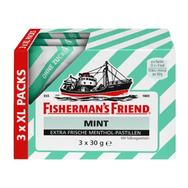 Bild 4 von FISHERMAN’S FRIEND Menthol-Pastillen XL 30g