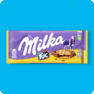 MILKA Tafelschokolade, TUC oder LU
