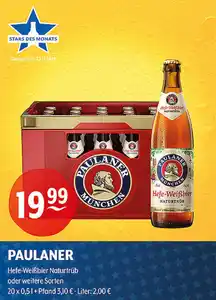 PAULANER Hefe-Weißbier Naturtrüb oder weitere Sorten