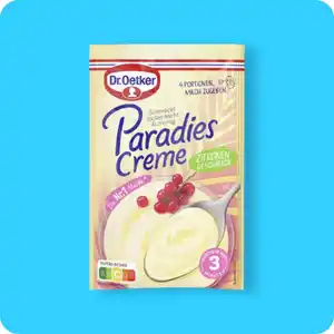DR. OETKER Paradiescreme, Zitronen-Geschmack