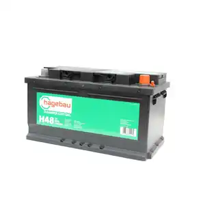 hagebau Starterbatterie, SLI 80AH/740, 12V