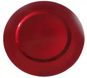 Platzteller 33cm rot