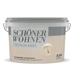 SCHÖNER WOHNEN FARBE Dispersionsfarbe »Trendfarbe«, Sand, matt