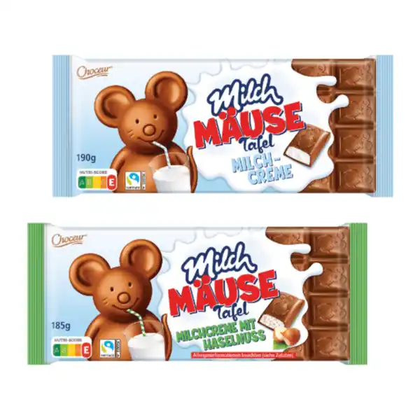 Bild 1 von CHOCEUR Milchmäuse-Schokoladentafel