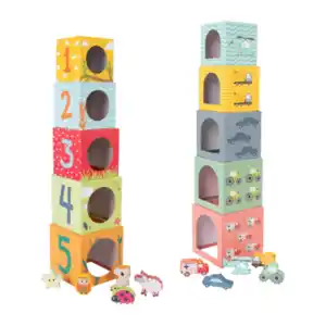 TOYLINO Stapelturm mit Figuren