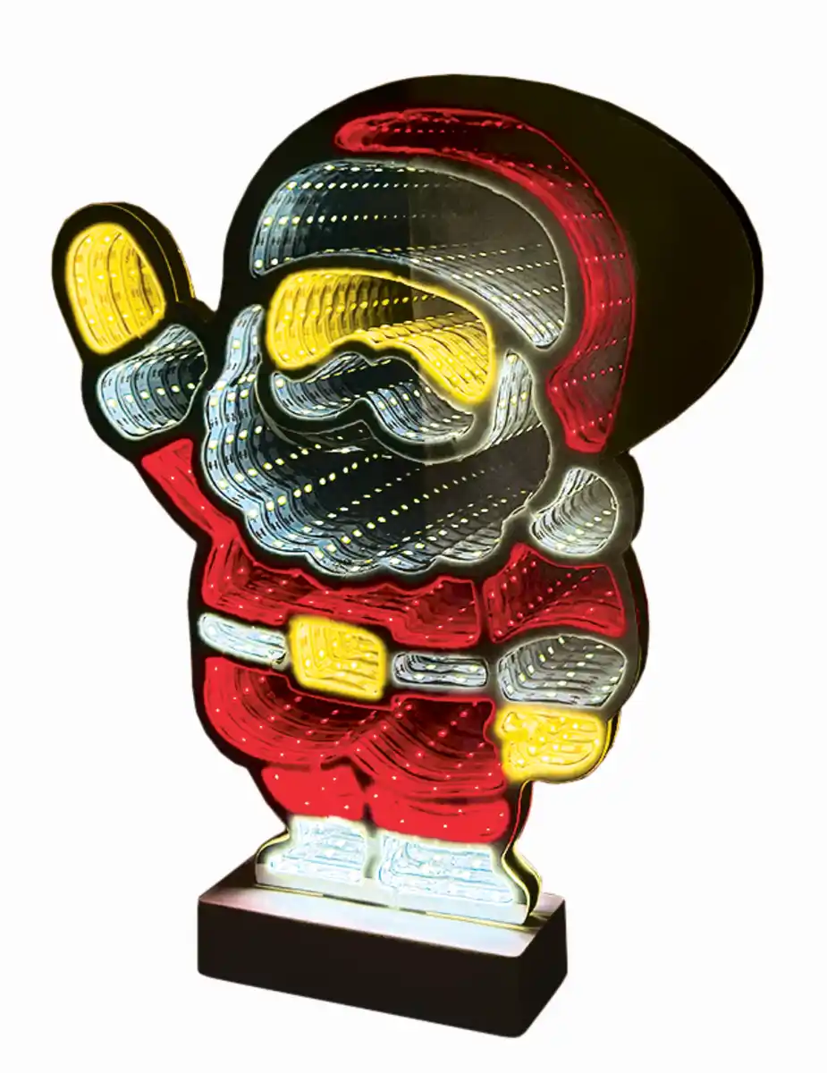 Bild 1 von Weihnachtsmann mit 327 LEDs