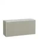 Bild 1 von Mica Decorations Steckschaum-Frischziegel, LxBxH: 22,5 x 10,5 x 7 cm, grau