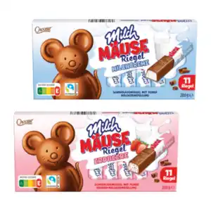 CHOCEUR Milchmäuse-Riegel 200g